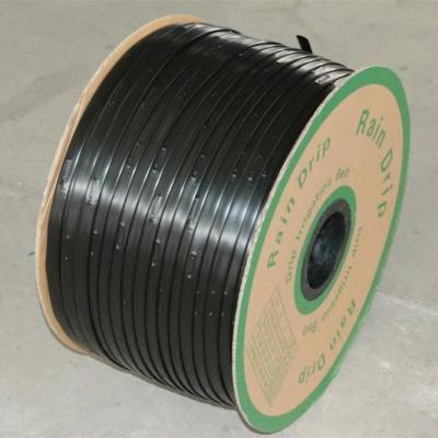 China Plant Plastic PE Material Flat Emitter Inlaid Agricultural Drip Irrigation Flat Strip For Greenhouse for sale