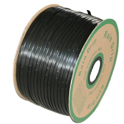 China Vegetable Hose Agriculture Drip Watering Tape With Flat Emitters Insert And Inlaid Irrigation 40cm Drip Gap for sale