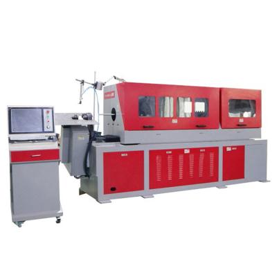 China Automatic 3D Metal Wire Bending Machine 3~8mm for Car Headrest Frame Forming Equipment US-3D710 for sale