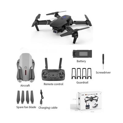 China 2021 Altitude Hold Pro Mode E88 Top Sale Drone With HD 4K 1080P Dual Camera Height Hold Wifi RC Quadcopter Dron Wide Angle Foldable Gift Toy for sale