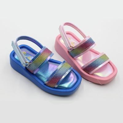 China Other Children's Sandals Genuine  Kids Outdoor Shoes Colorful Cute Baby Little Girls for PU Popular new fashion design wear-resistant for sale