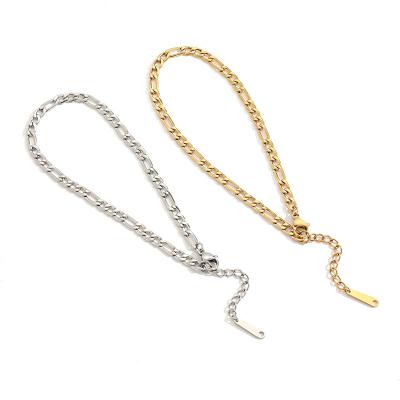 China Wholesale Women's Fashion BOHEMIA Fashion Border Popular Women's Figaro Chain Stainless Steel Foot Ornament for sale