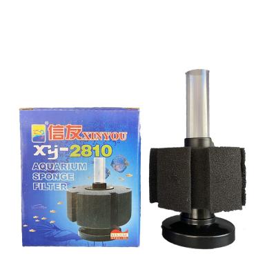 China Stocked XY-2810 XY2810 Bio Aquarium 100L Soft Crude Aquarium Sponge Water Filter Cylinder OEM-Friendly for sale