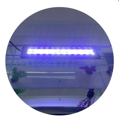 China Viable Blue White 2 Color Aquarium Fish Tank Plant Grow Black 5730 5050 LED Lighting For Fish Tank for sale