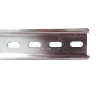 China Aluminum Guide Rail Electrical Component Din Rail Bracket for sale