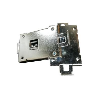 China Electric Power Wholesale SSR 35MM Bracket Din Rail Rack Electrical Component Clip for sale