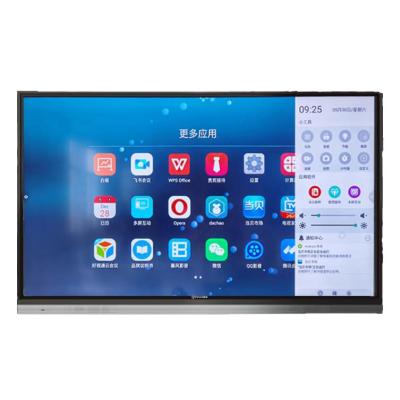 China New Arrival 65inch 4K LED Touch Screen 10 Point IR Interactive Whiteboard Touch Screen All in One PC for sale