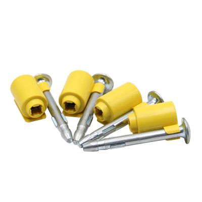 China High Quality Special Bullet Free Plastic Container Body Tamper-Proofing High Security Design Bolt Seal Yellow Lock For Logistics for sale