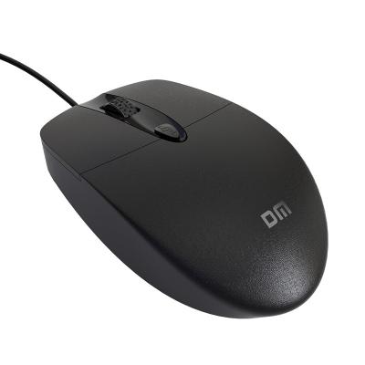 China Desktop DM K5 Wired Ergonomic Optical Mouse Laptop Mouse 1000-1200-1600 DPI For PC Lap for sale