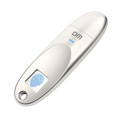 China New Arrival Zinc Alloy USB 32G 64G 128G 3.0 Fingerprint USB Encryption Stick Fingerprint Scanner for sale