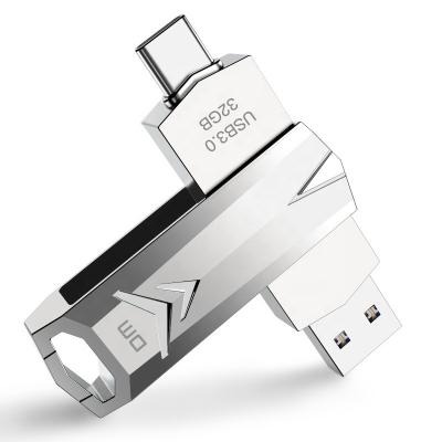 China Zink alloy TYPE-C USB3.0 version 32g 64g 128g usb drive fast speed flash pendrive stick PD098 for sale