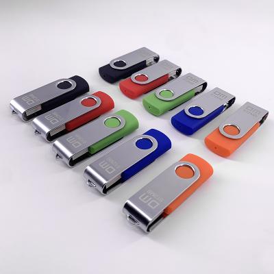 China Zink Alloy Low Price Business Promotion Custom Swivel USB Stick Popular USB 2.0 Pen Drive USB Flash Drive for sale