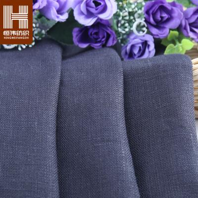 China China Manufacturer Organic Woven Single Dyed Canvas 100 Sheer Fabric For Bags for sale