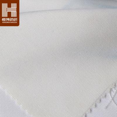 China Flame Retardant Stock 8oz Wholesale Canvas Spun 100% Polyester Fabric For Transfer Printing for sale