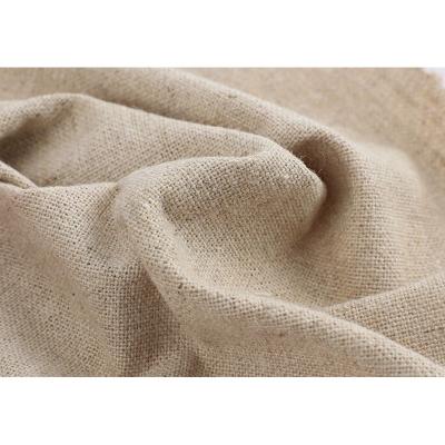 China Solid Color Viable Blend Cotton Fabric Egyptian Linen Simple Style For Cushion for sale