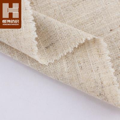 China Newest Sustainable French Linen Cotton Boudinage Fabric For Curtains for sale