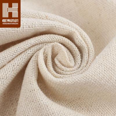 China Recyclable Flame Retardant Polyester Hemp Blend Eco - Friendly Fabric For Bag for sale