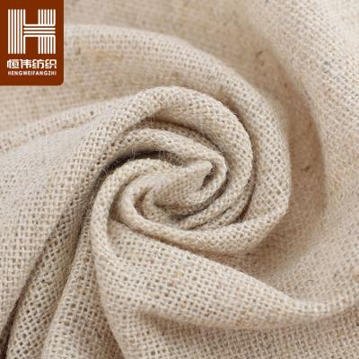 China Viable Wholesale Simple Style 70% Cotton 30% Hemp Fabric For Curtain for sale