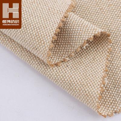 China Viable Wholesale Hemp Cotton Blend Simple Canvas Fabric For Bag for sale