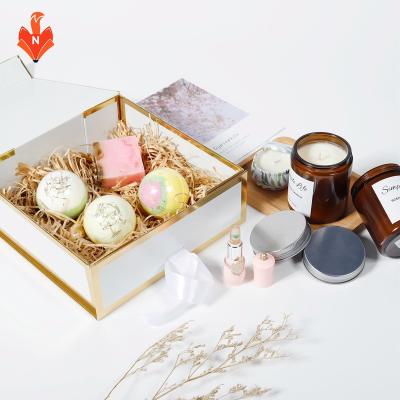 China Promotional Islamic China Rose Christmas A015 Other Set Store 2021valentine's day candle luxury custom gift set luxury scented for girl for sale