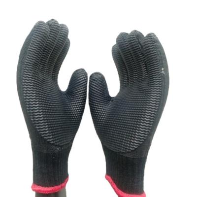 China Work Luva Tractor Black Tractor Protection 10G 7 G Black Best Quality China Tc RUBBER GLOVES SALES well in Brazil for sale