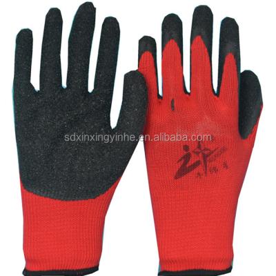 China 10G Comfortable and Soft Elastic Grip High Quality Latex TC Ply Ride with Good Grip Dipping Hand Glove Manufactured by China with CE ISO for sale