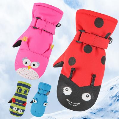 China Waterpoof Outdoor Sport Waterproof Windproof Gloves Snow Ski Winter Gloves Warm For Kids Boys Girls for sale