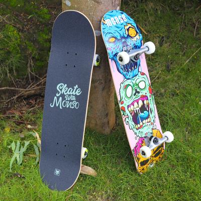 China New Style 2021 Wholesale Adult Skateboard Hard Rock Canadian Maple Street Skateboard Complete for sale