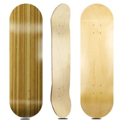 China Adult 8 x 31.5 High Quality Bamboo Skateboard Decks for sale