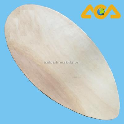 China Youth 12*38 Inch White Maple Wood Skimboard Decks for sale