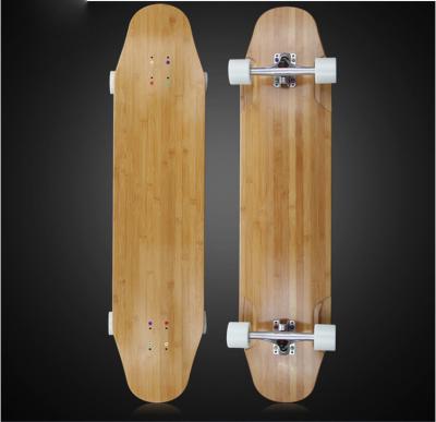 China Long Adult Canadian Maple And Bamboo Composite Skate Board Deck for sale