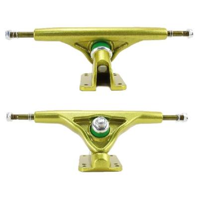 China 7inch Adult Hot Selling Gravity Mount Skate Trucks Colorful Aluminum Customize Longboard Trucks for sale