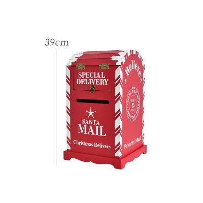 China Christmas Decoration Supplies Outdoor Mailbo Letter Box Christmas Decorations Mailbox Christmas Decoration Supplies for sale