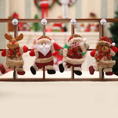 China Christmas New Year Gifts Kids Santa Claus Snowman Tree Decor Ornaments Christmas Decoration 2020 Merry Christmas Ornaments Gift for sale