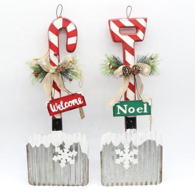 China Christmas Decorations Christmas Tree Door Hanger For Outdoor Decoration Snowman Ornaments for sale