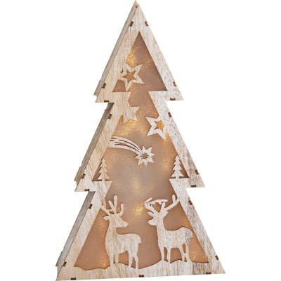 China Elks Craft Supplies LED Lamp Ornament Christmas Home Decoration for sale