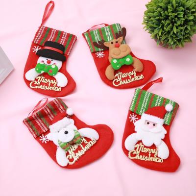 China Wholesale Snowman Felt Christmas Store Kids Gift Bags Decoration For Home Christmas Tree Ornaments for sale