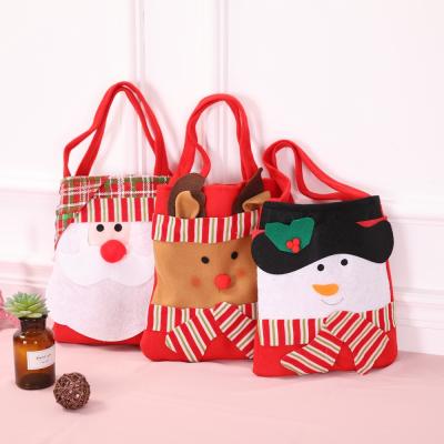 China Non-woven Christmas gift bag Christmas apple gift bag Christmas gift candy bag Christmas decoration for sale