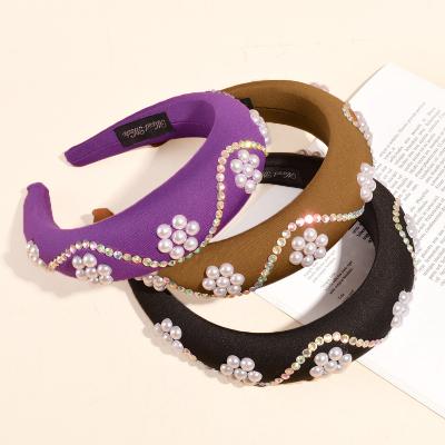 China Spring 2022 hair pressure the first on the popular hair circle hair accessories elegant circle headband news for sale