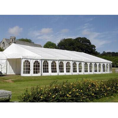 China Factory Sale 15x40M Outdoor Big Luxury Trade Show Tent Exhibition Event Party Wedding Tents For Sale Te koop