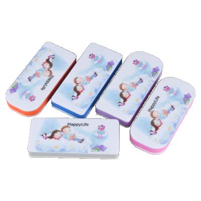 China Hot Sales Cute Cartoon Character Little Amazon Emery File Nail Buffer Custom 180/240 Nail File Buffer for Shape Nail and Rough Edges for sale