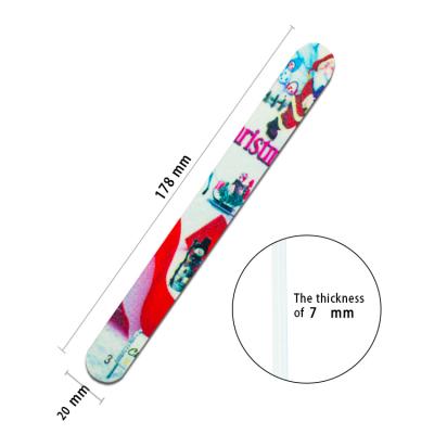 China Factory Wholesale Hot Sale Nail Files Maker Manicure/Pedicure Customed Christmas Template Professional Nail File Buffer Polish for sale