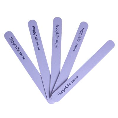 China High Quality Wholesale Good Quality Mini Double Side Disposable Manicure/Pedicure Double Sides Wooden Nail Files for sale