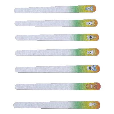 China Specifications. Fashionable. Who respects the environment. Professional Durable 80/100/180/240 Professional Nail File Custom Logo Printed Sponge Polish for sale