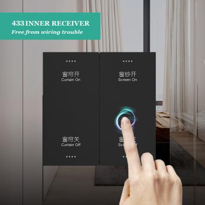 China 2022 direct sales minimalist alexa factory curtain remote motor controls for home for sale