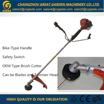 China Air Cooled Horizontal Shaft Gasoline Grass Cutter Held Garden Tools 41.5CC for sale