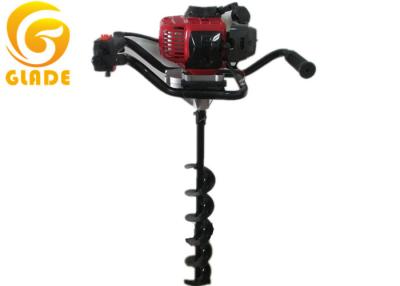 China Gasoline Power Ground Driller / Earth Auger / Hole Digger One Man Hand Held for sale