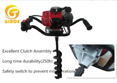 China Garden Hand Tools Petrol Earth Auger / Ground Post Hole Drill Augers By Gas Powered for sale