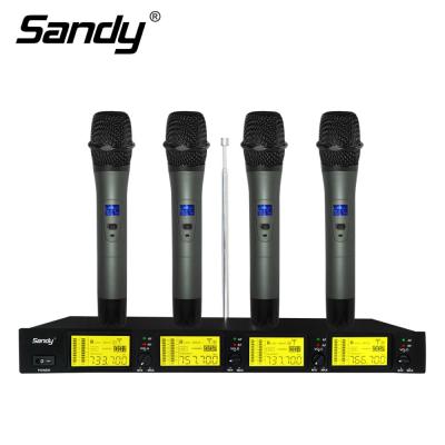 China New Model Professional Wireless Microphone H-201 Genuine Handheld Microphone Diversity for sale