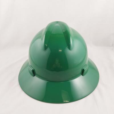 China Construction Water Proof Hard Hat Wide Brim For Mine for sale